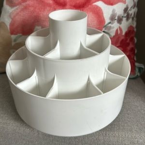 Retired Pampered Chef Utensil Rotating Carousel Caddy Turnabout Organizer #2170